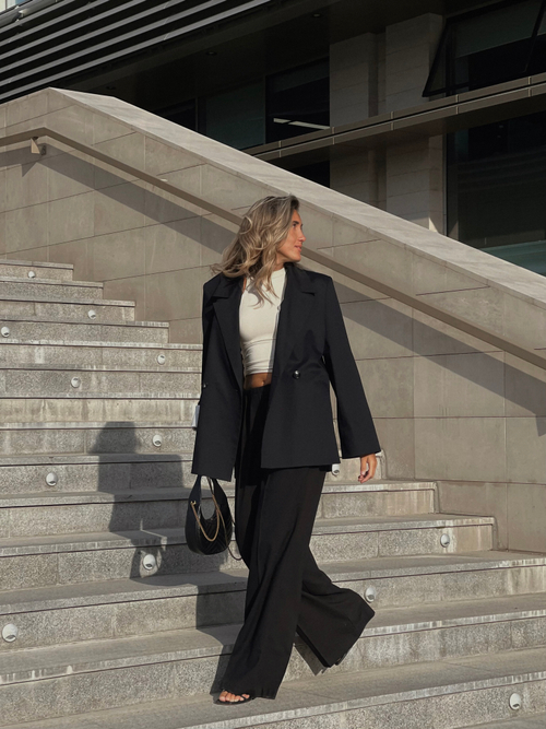 Жакет с разрезами