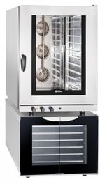 11000009760 Абат Конвекционная печь КЭП-10, 10 уровней, 400х600 мм, нерж. камера, эл/механика, пароувлажнение, регулировка влажности от 0% до 100%, реверс, без противней