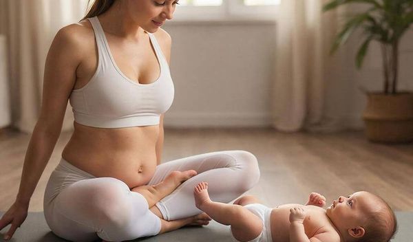 💪 Мама + грудничок = фитнес-дуэт! Как заниматься спортом и не сойти с ума?