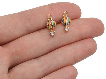 Подвеска "Воздушный шар" 14мм, эмаль