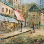 Городской пейзаж «Париж»