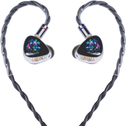 Наушники проводные LETSHUOER Mystic 8, без микрофона, внутриканальные, 4.4 мм