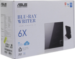 Привод Blu-ray ASUS SBW-06D2X-U <Black> EXT USB2.0 (RTL)