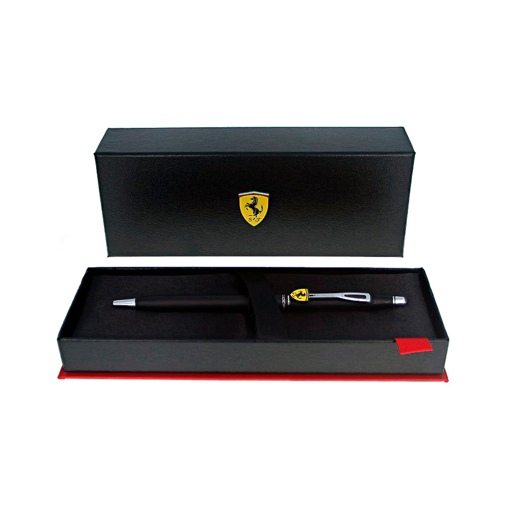 Cross Classic Century - Ferrari Matte Black Lacquer/Chrome, шариковая ручка