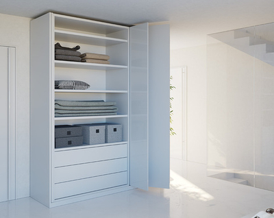 Комплект петель Аут /Out (Пуш/Push) для механизма Эгзедра /Exedra (6 петель + 1 толкат) титан