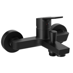 Смеситель для ванны с душем STWORKI Кронборг S28100BK матовый чёрный