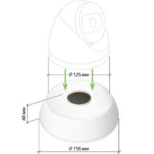 Коробка монтажная круглая KadrON JB2-125W