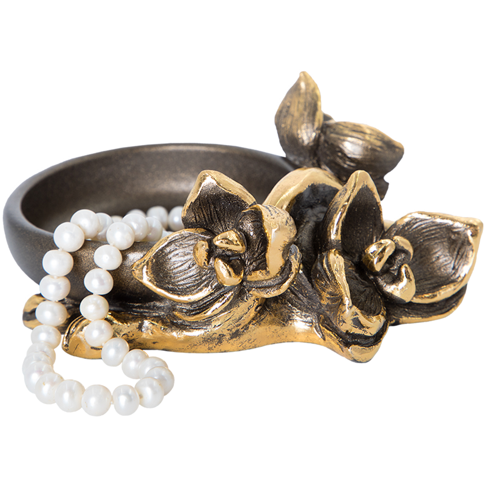 Держатель для украшений Орхидея Дебора Бронза