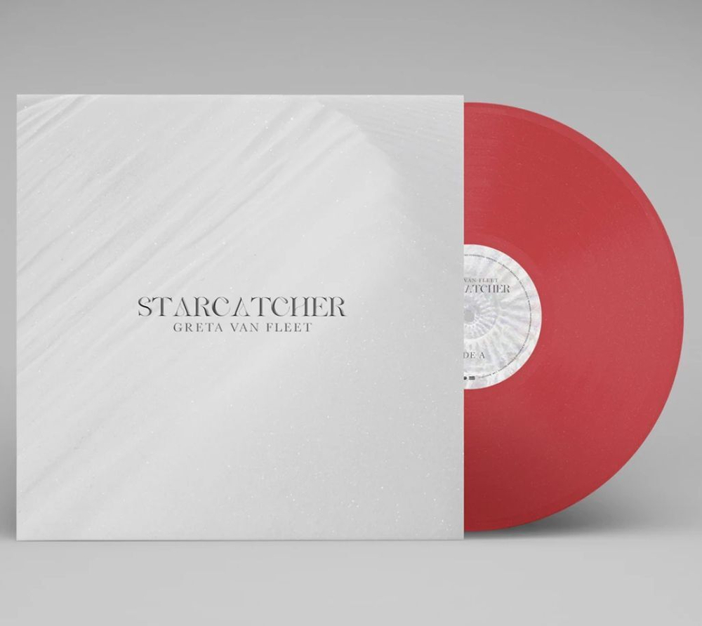 Greta Van Fleet - Starcatcher - Target Exclusive, Ruby Red Translucent + Glitter Colored LP
