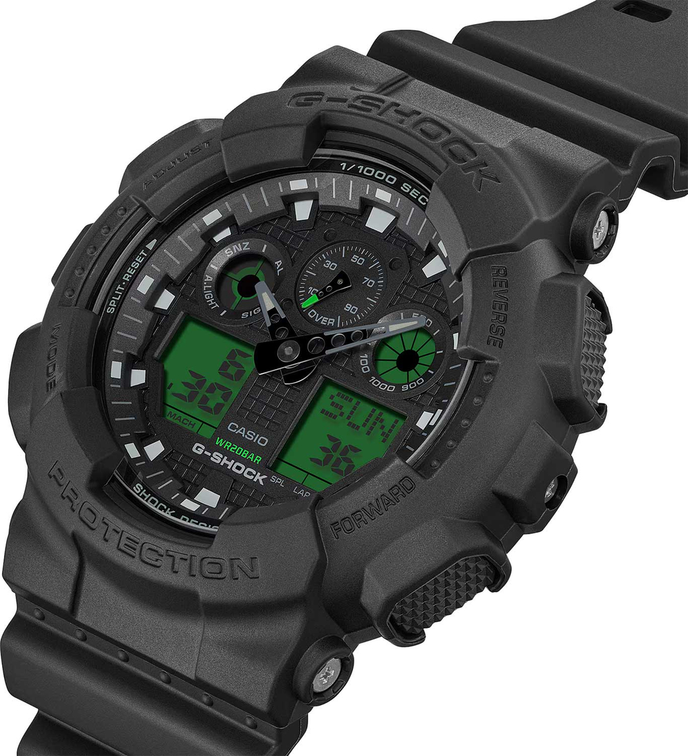 Мужские наручные часы Casio G-Shock GA-100BEG-1A