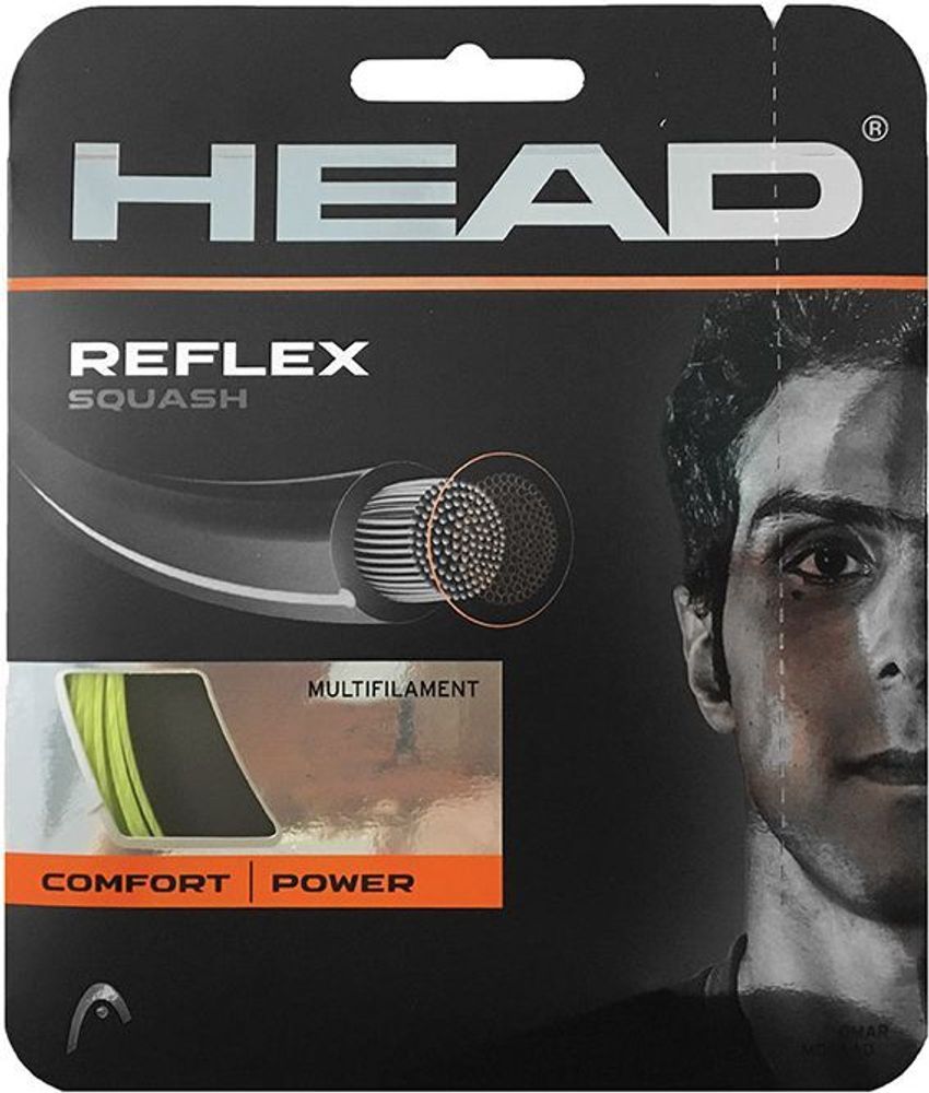 Струнгы для сквоша Head Reflex (10 m) - yellow