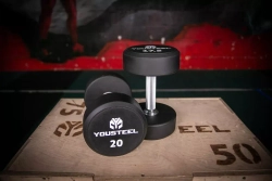 Гантель круглая 35 кг полиуретановая