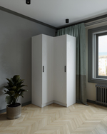 Шкаф угловой Ларс прямой (МБ3)