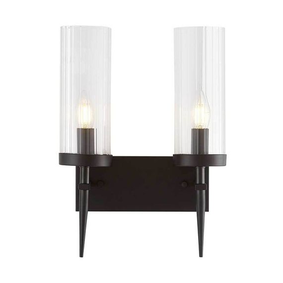 Бра Lumina Deco Moratti LDW 8022-2 BK+PR