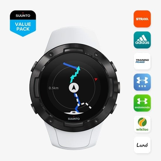 Suunto 5 G1 white black SS050446000 WATCHSHOP.KZ