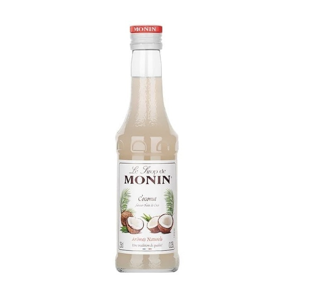 Сироп Monin Кокос “COCONUT “, стекло, 0,25л.