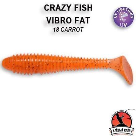 Vibro Fat 5.8" 74-145-18-6 Силиконовые приманки Crazy Fish