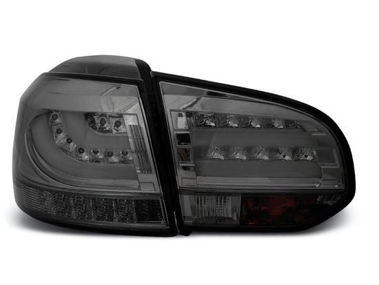 Задние фонари VW Golf 6 smoke led bar