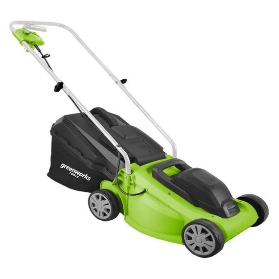 Электрическая газонокосилка Greenworks GLM1232
