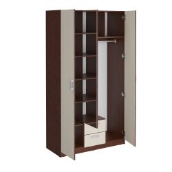 Шкаф гардеробный 1200 с зеркалом Уфимка