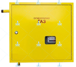 Шкафной газораспределительный пункт ГРПШ-ОХТА-RF-25-1-НЛ-С6-П1 (желтый)