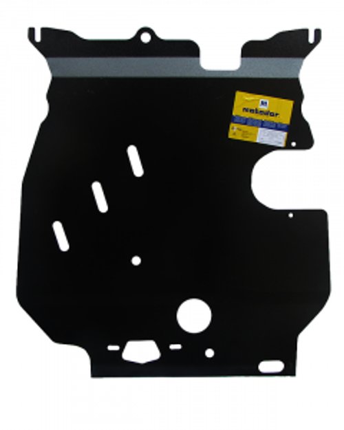 Усиленная защита Motodor картера двигателя, кпп. 3 мм, сталь. для Mitsubishi Outlander XL 2009-2012,Citroen C-Crosser 2007-2012,Peugeot 4007 2007-2012,Mitsubishi Outlander XL 2007-2009 арт.11331