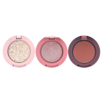 Kaja, Beauty Bento, Bouncy Chrome, трио теней для век с мерцающим и матовым оттенком, сиреневый букет, 4,1 г (0,14 унции)