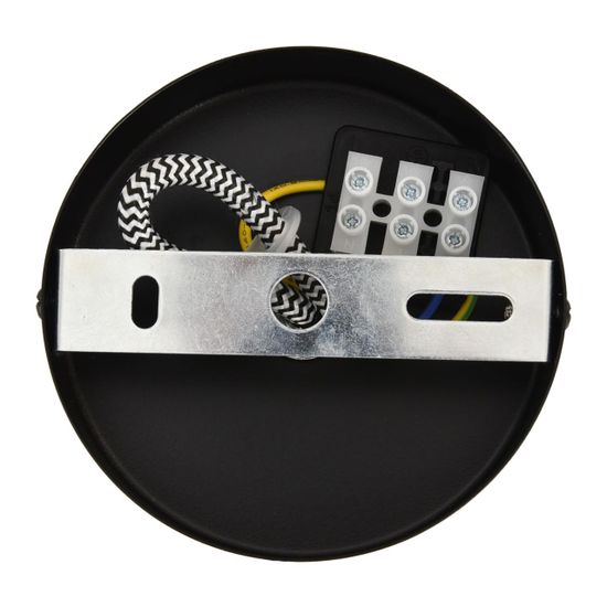 8363/1A ECO LN черный/белый, металл/бетон Подвес E27 LED 10W 220V TESLA