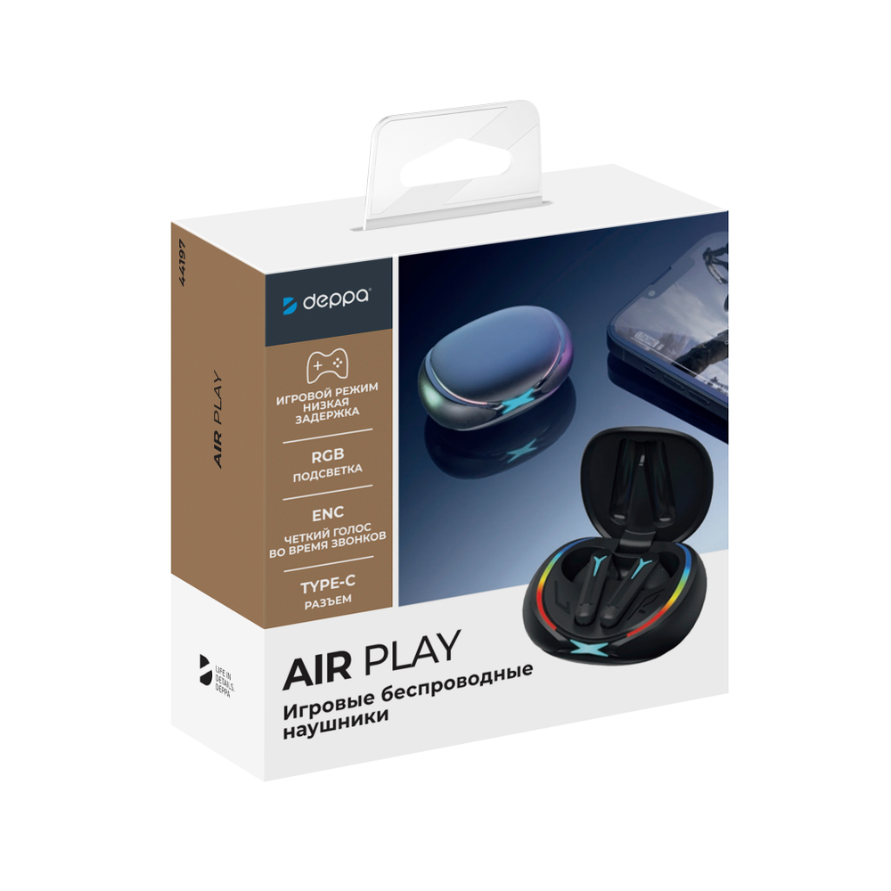 Наушники Deppa Air Play Gaming Black