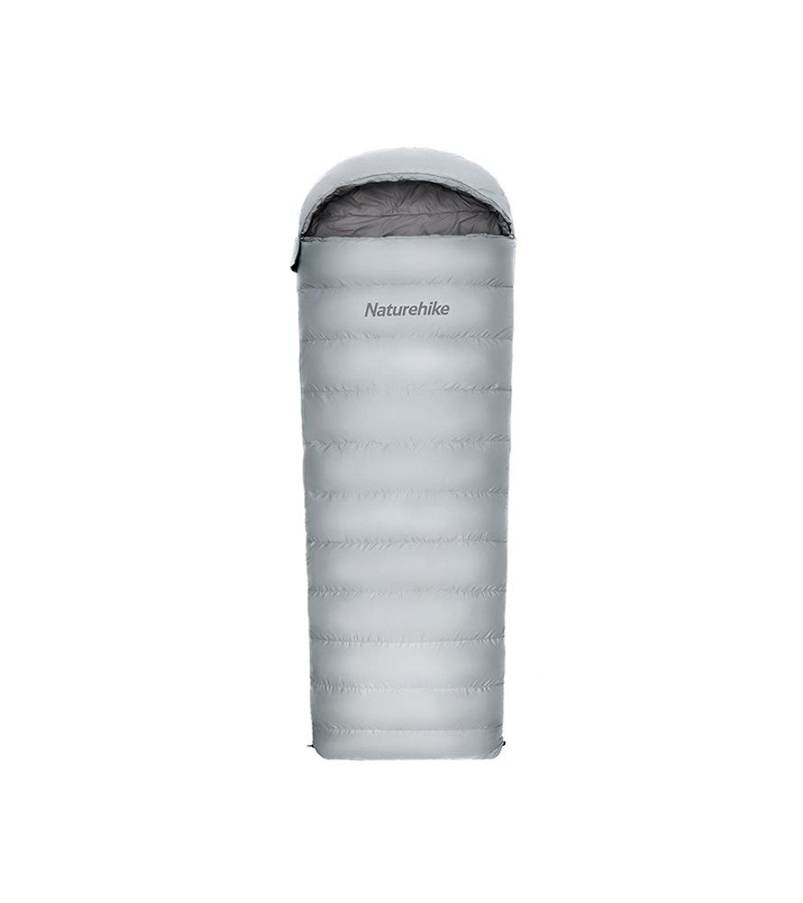 Ультралёгкий спальный мешок Naturehike RM80 Series Утиный пух Grey Size L, 6927595707210