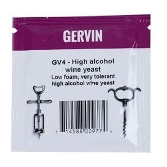 Винные дрожжи Gervin &quot;High Alcohol Wine GV4&quot;, 5 г