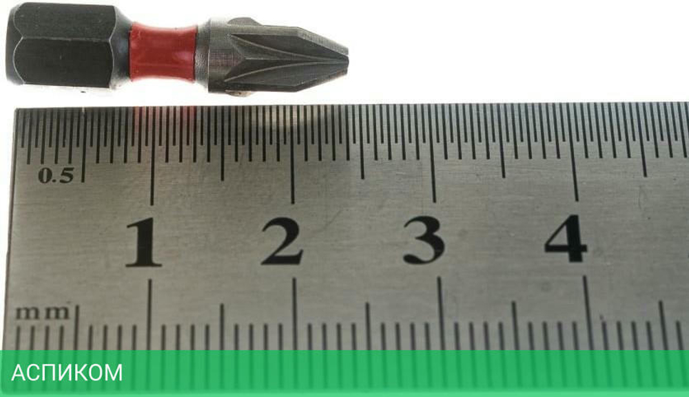 Бита Milwaukee Shockwave PZ2 25мм 25шт (4932430864)