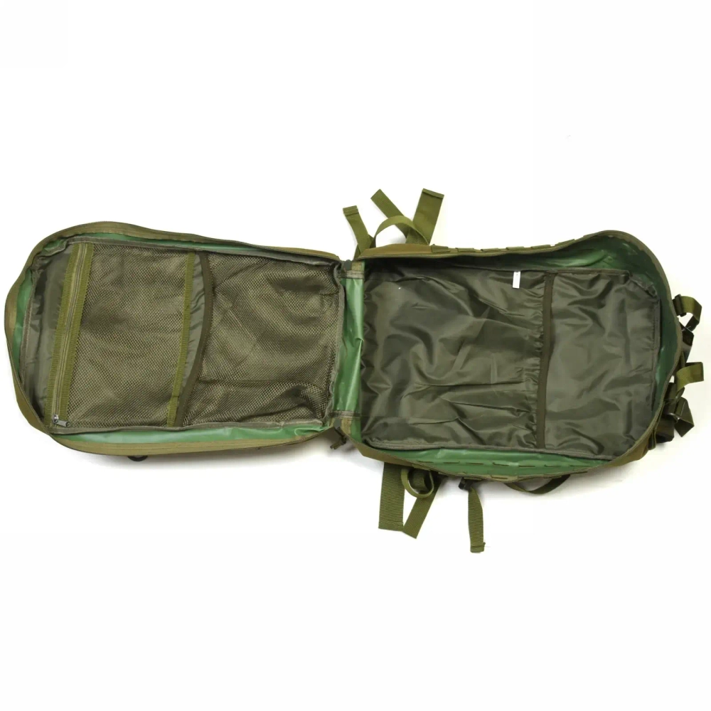 Рюкзак туристический 40л, цвет зеленый,D3