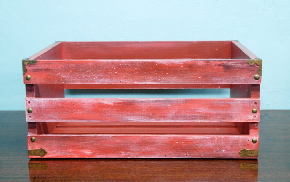 Ящик Для Хранения Пластинок MagicWood (Red Brick)