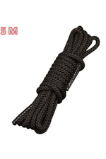 Веревка для связывания в БДСМ играх, 5 метров (Цвет: черный)