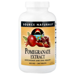 Source Naturals, экстракт граната, 500 мг, 240 таблеток
