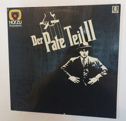 Винтажная виниловая пластинка LP Nino Rota Der Pate Teil II (The Godfather Part II) (Germany 1974)