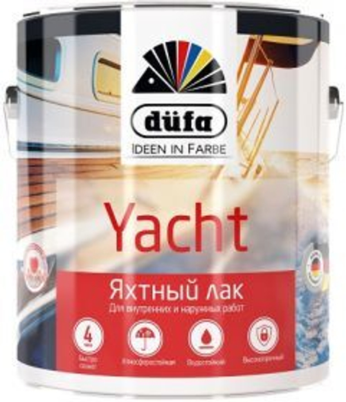 Лак Яхтный Dufa Yacht 0.75 л Глянцевый