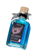 Комплект для сладких игр Orgie Lips Massage со вкусом сахарной ваты 100 мл