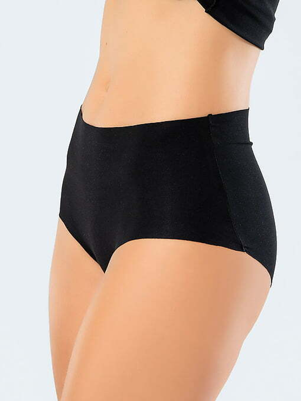 Трусы женские макси черный
