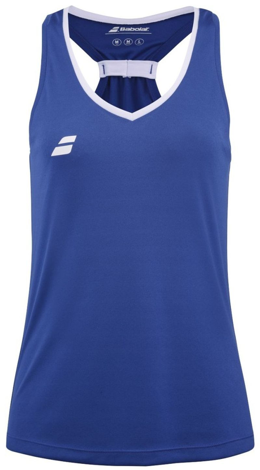 Женский топ теннисный Babolat Play Tank Top Woman - небесный