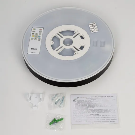 CL750321R ETALON Черный+Золото с пультом и RGB