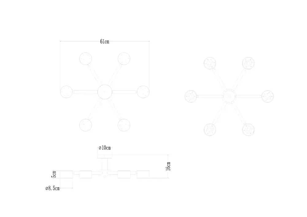 Потолочная люстра Arte Lamp