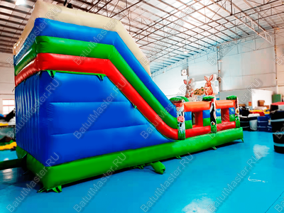 Коммерческий батут "Фермерские зверята"