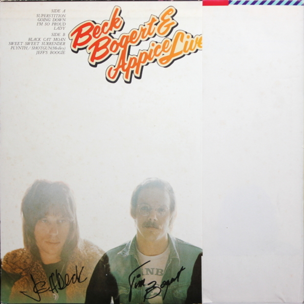 Beck, Bogert & Appice / Beck, Bogert & Appice Live (LP)