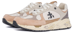 Premiata Mase 5934 Серые с бежевым женские