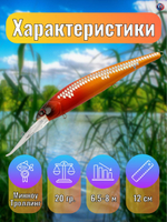 Воблер TsuYoki SOLOIST 120F 1072S