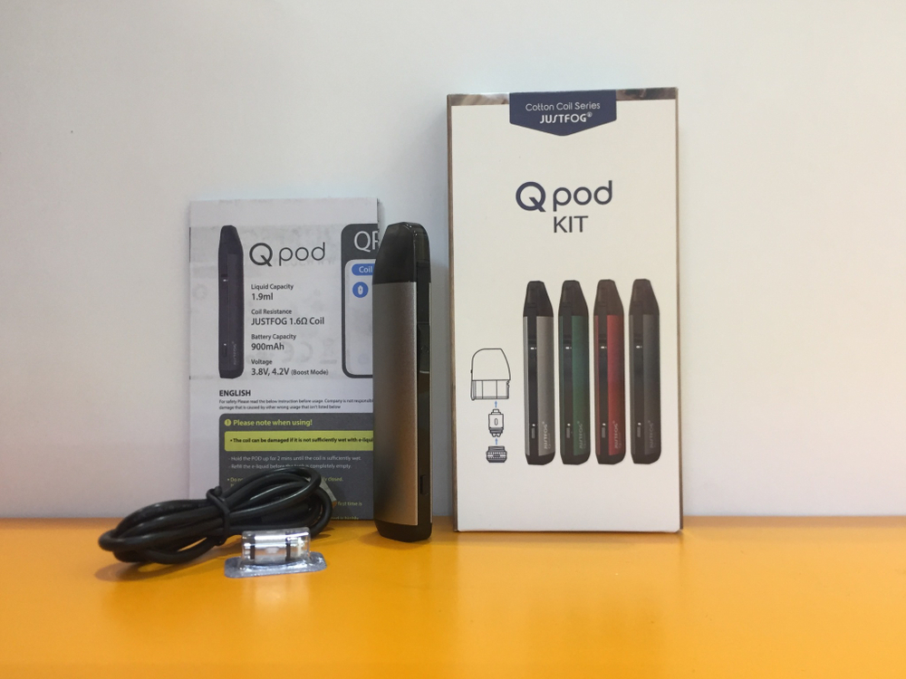 justfog qpod серебристый