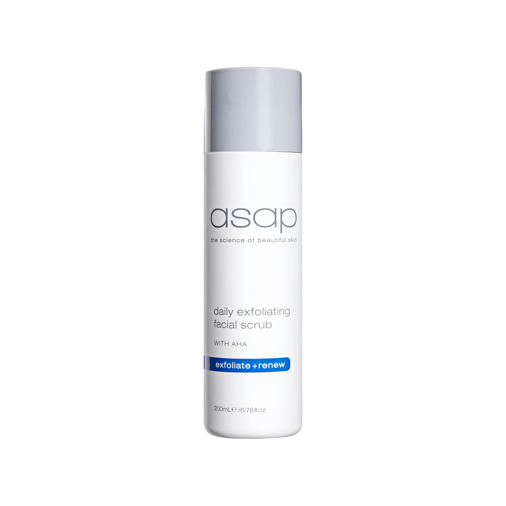 Asap_Daily exfoliating facial scrub, 200 ml / Эксфолиирующий гель-скраб для ежедневного применения