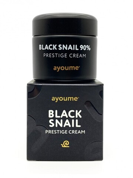 Крем для лица c муцином черной улитки Ayoume Black Snail 90% Prestige Cream 70 мл